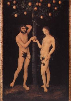 盧卡斯 伊爾 韋基奧 尅拉納赫 Adam and Eve 盧卡斯 伊爾 韋基奧 尅拉納赫 Adam and Eve